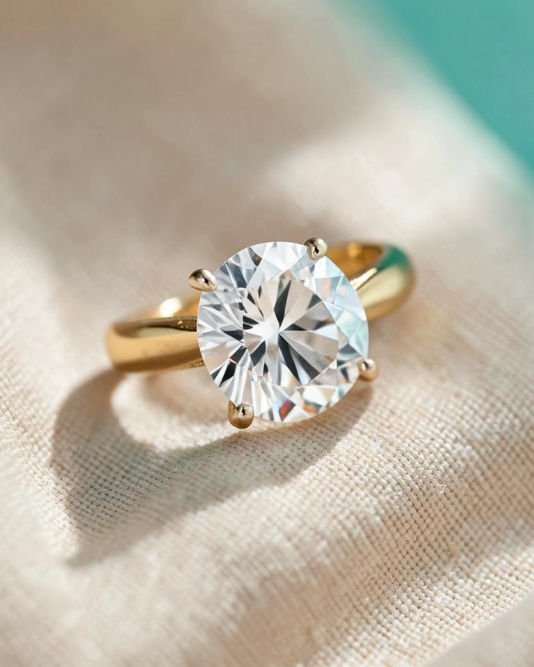 Aara Solitaire Ring
